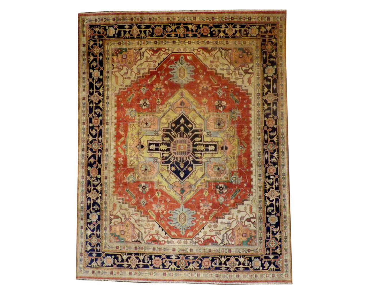 Tribal Hand-Knotted Wool rug, Rug #101-803