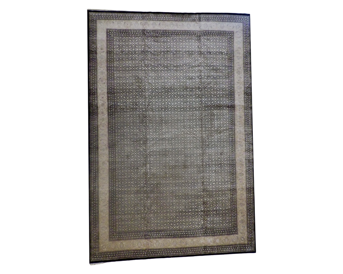 12x18 Traditional Hand-Knotted Silk rug, Rug #101-1132