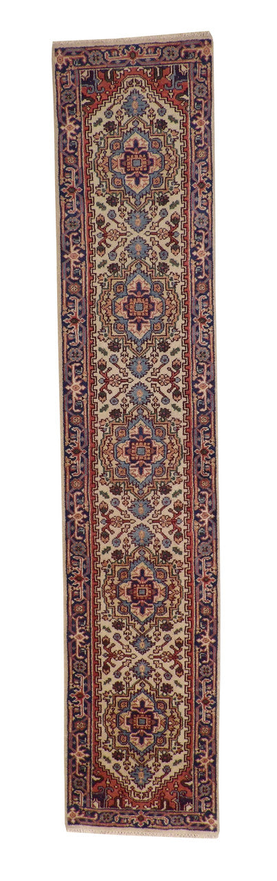 2x12 Tribal Hand-Knotted Wool rug, Rug #101-20286