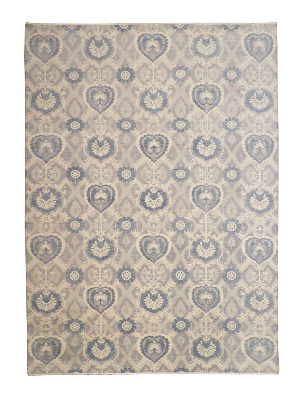 10x14 Ikat Hand-Knotted Wool rug, Rug #b-142