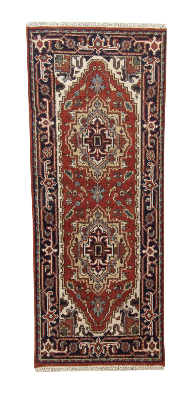 2x6 Tribal Hand-Knotted Wool rug, Rug #101-20314