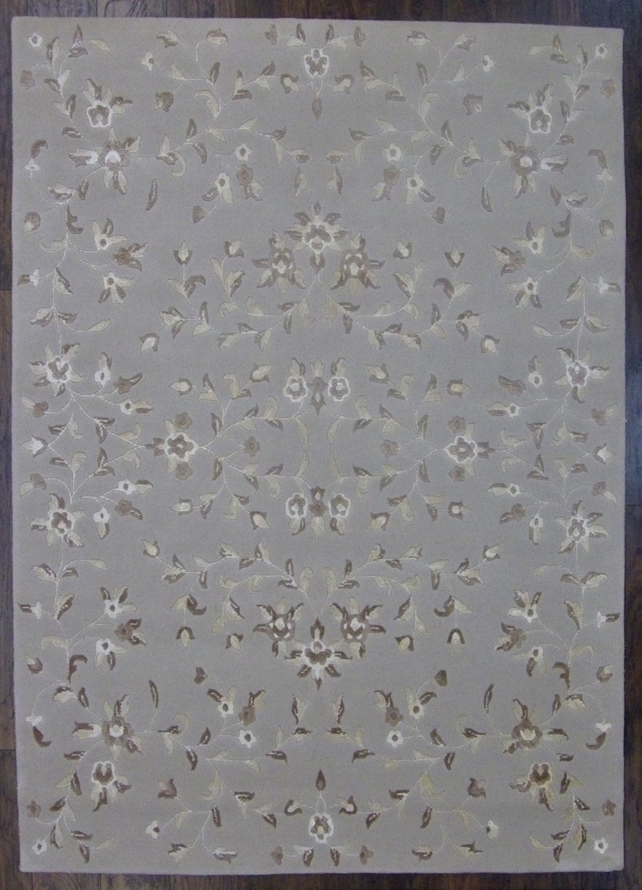 Modern Hand-Knotted Wool rug, Rug #101-728