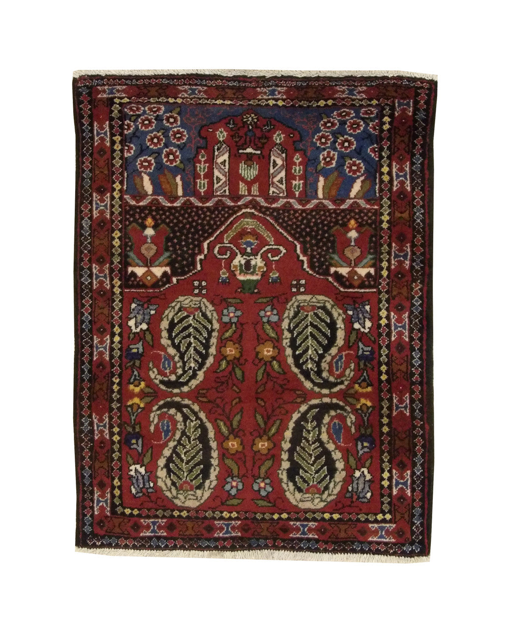 2x3 Traditional Hand-Knotted Wool rug, Rug #101-5008