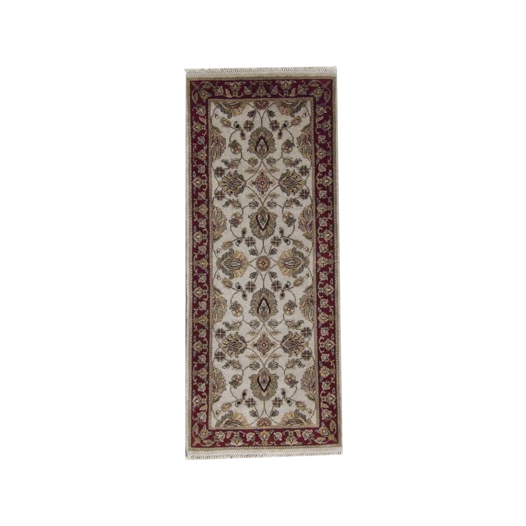 2x6 Traditional Hand-Knotted Wool rug, Rug #101-216