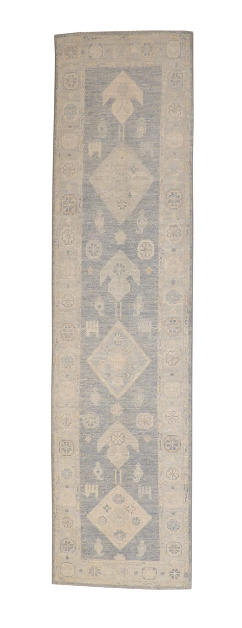 3x10 Oushak Hand-Knotted Wool rug, Rug #101-5075