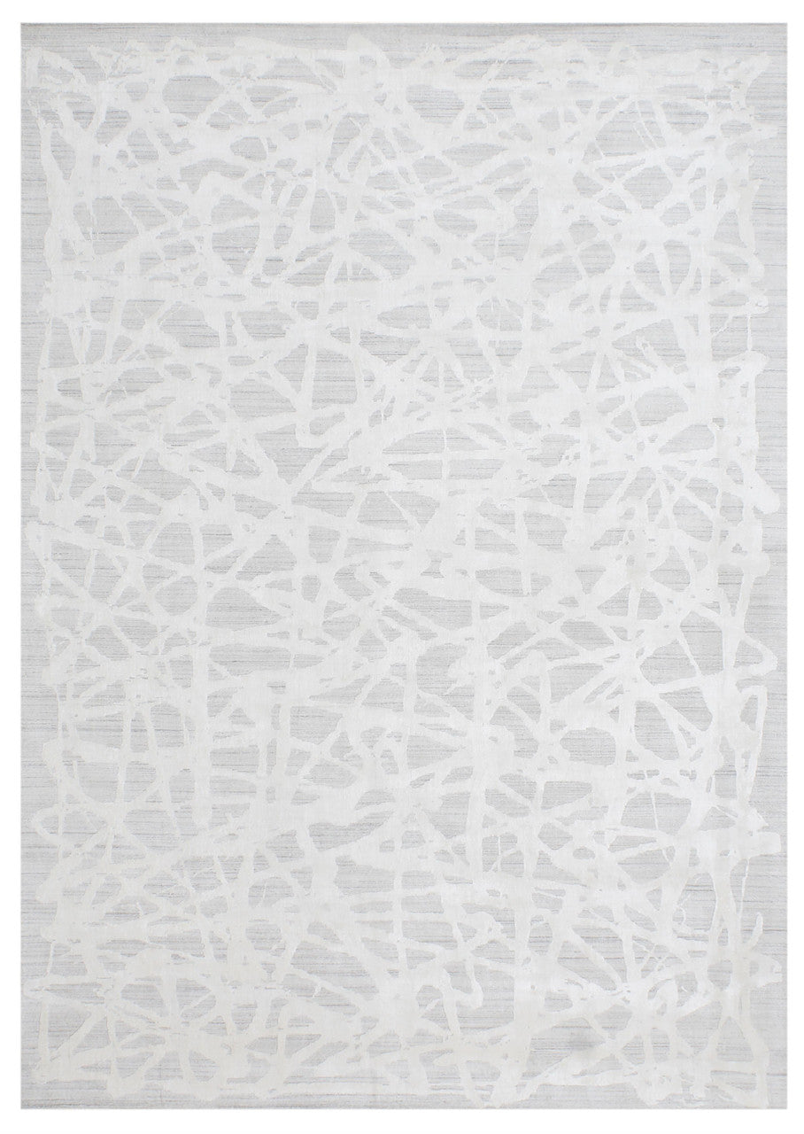 10x14 Modern Hand-Knotted Wool rug, Rug #RA76041