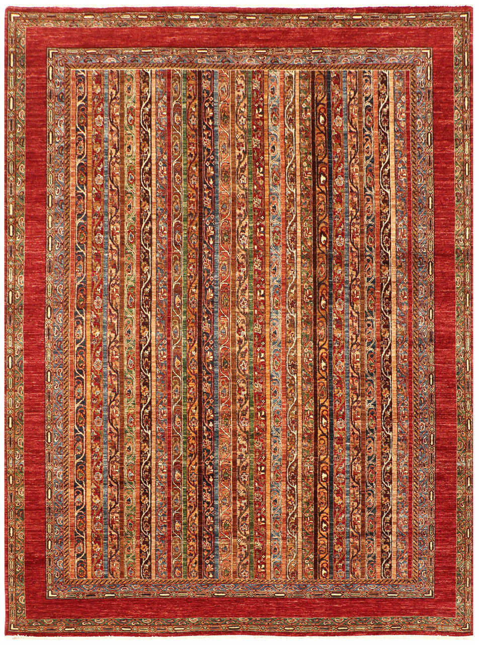 9x12 Tribal Hand-Knotted Wool rug, Rug #RA79520