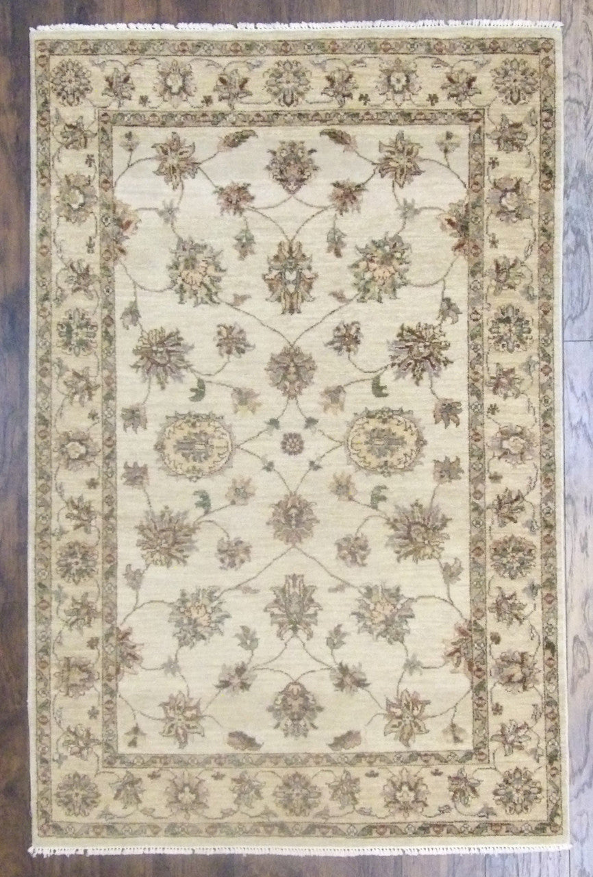 4x6 Oushak Hand-Knotted Wool rug, Rug #101-656