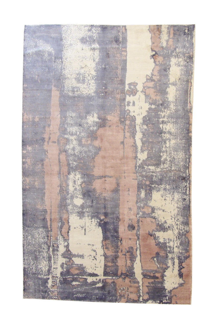 5x8 Modern Hand Loom Silk rug, Rug #101-5126