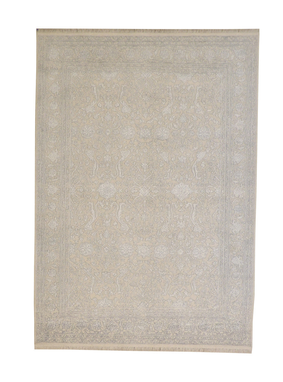 6x8 Antique Hand-Knotted Wool rug, Rug #101-20065