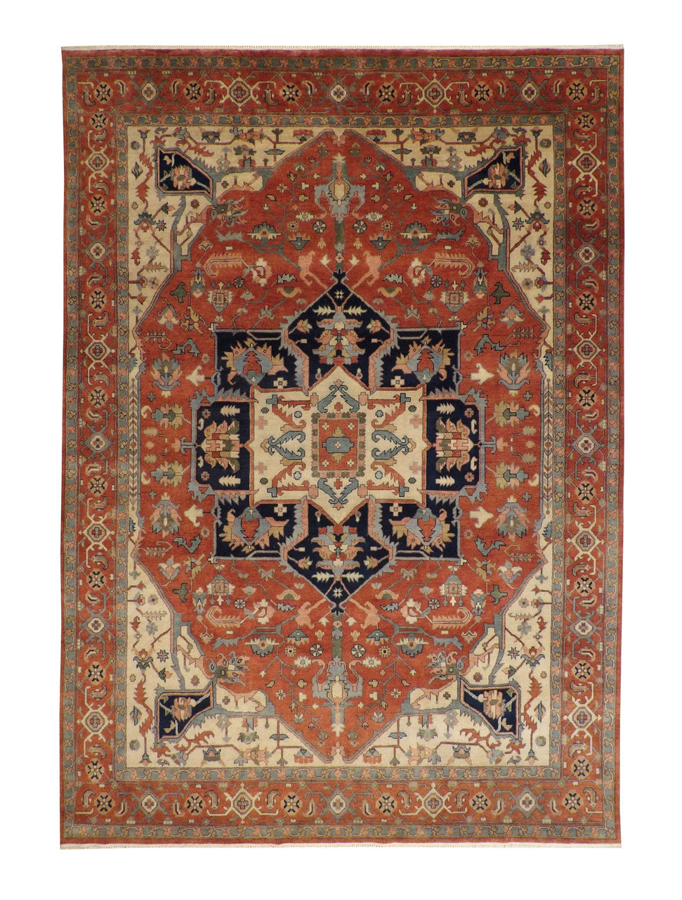 10x14 Tribal Hand-Knotted Wool rug, Rug #101-20116