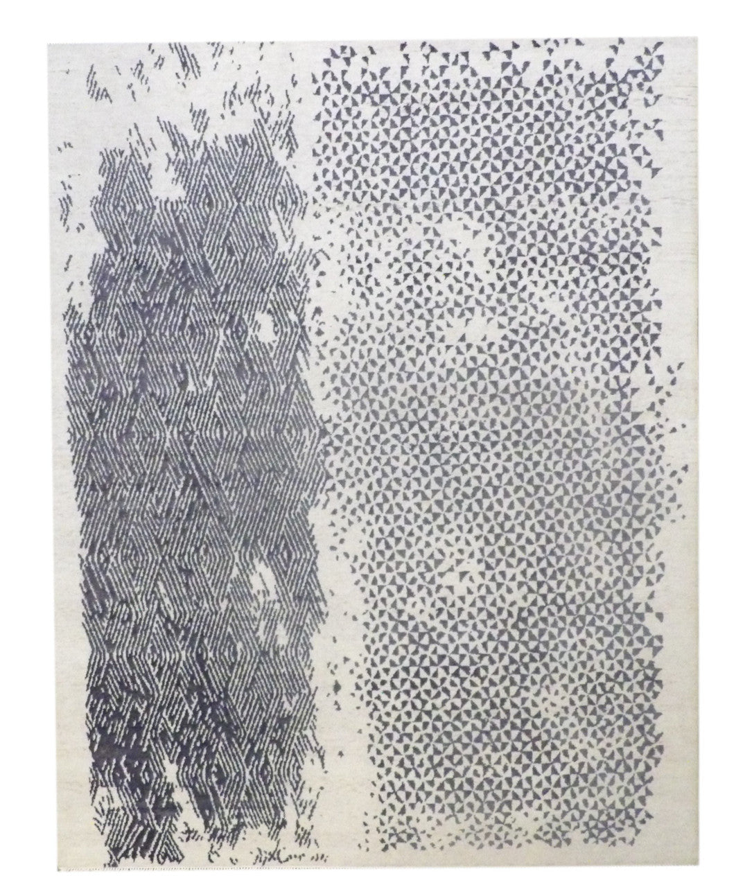 8x10 Modern Hand-Knotted Wool rug, Rug #101-11150