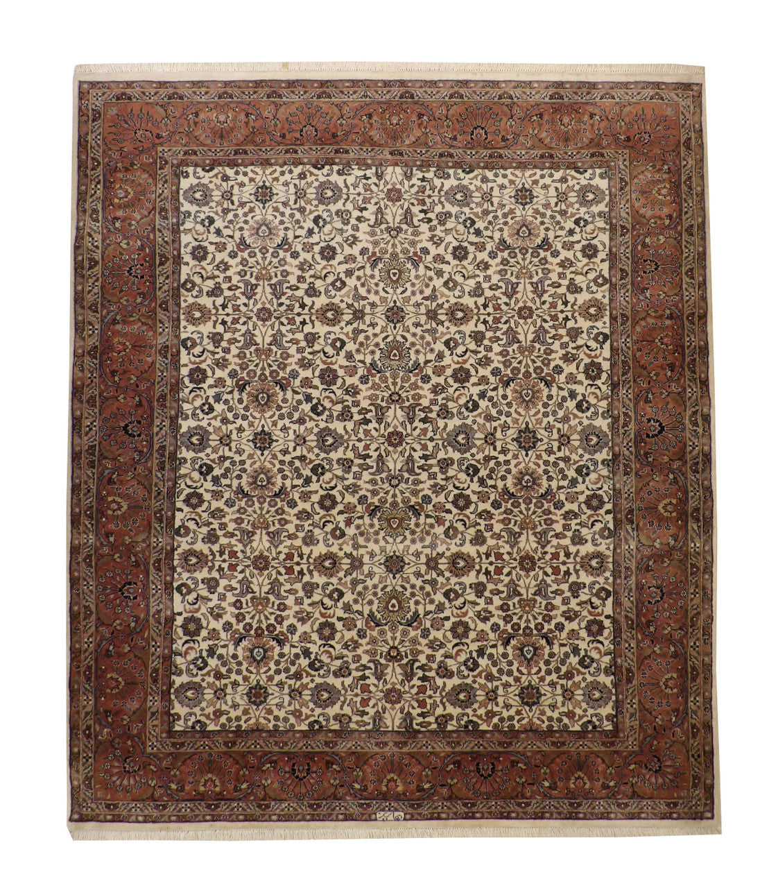 7x8 Antique Hand-Knotted Wool rug, Rug #101-2224