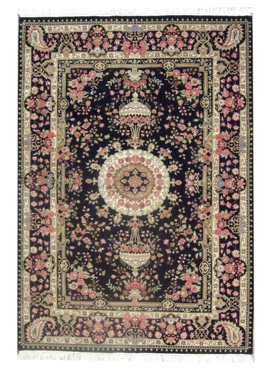 5x8 Traditional Hand-Knotted Wool rug, Rug #101-740