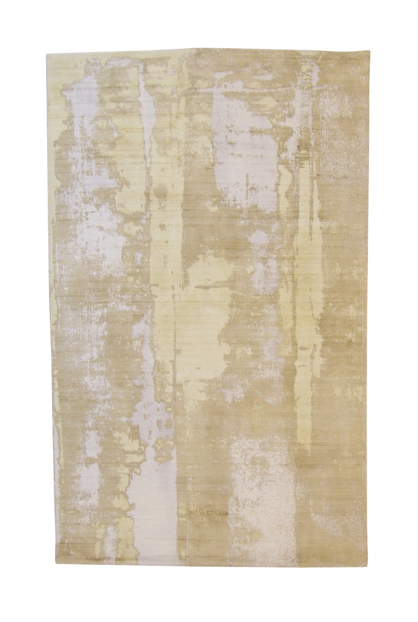 5x8 Modern Hand Loom Silk rug, Rug #101-2057