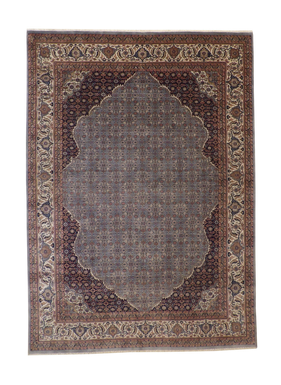8x11 Antique Hand-Knotted Wool rug, Rug #101-20031