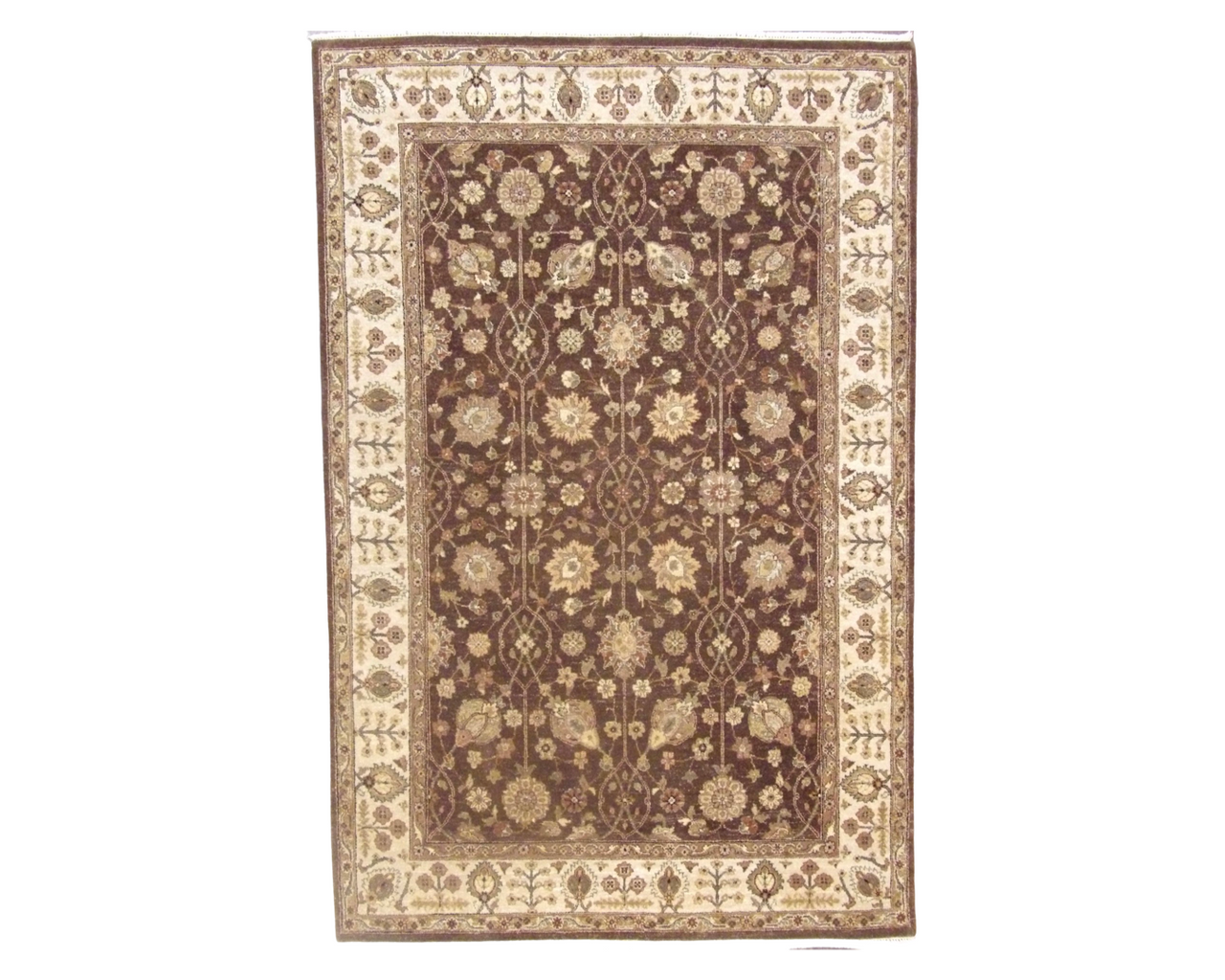 Antique Hand-Knotted Wool rug, Rug #101-868