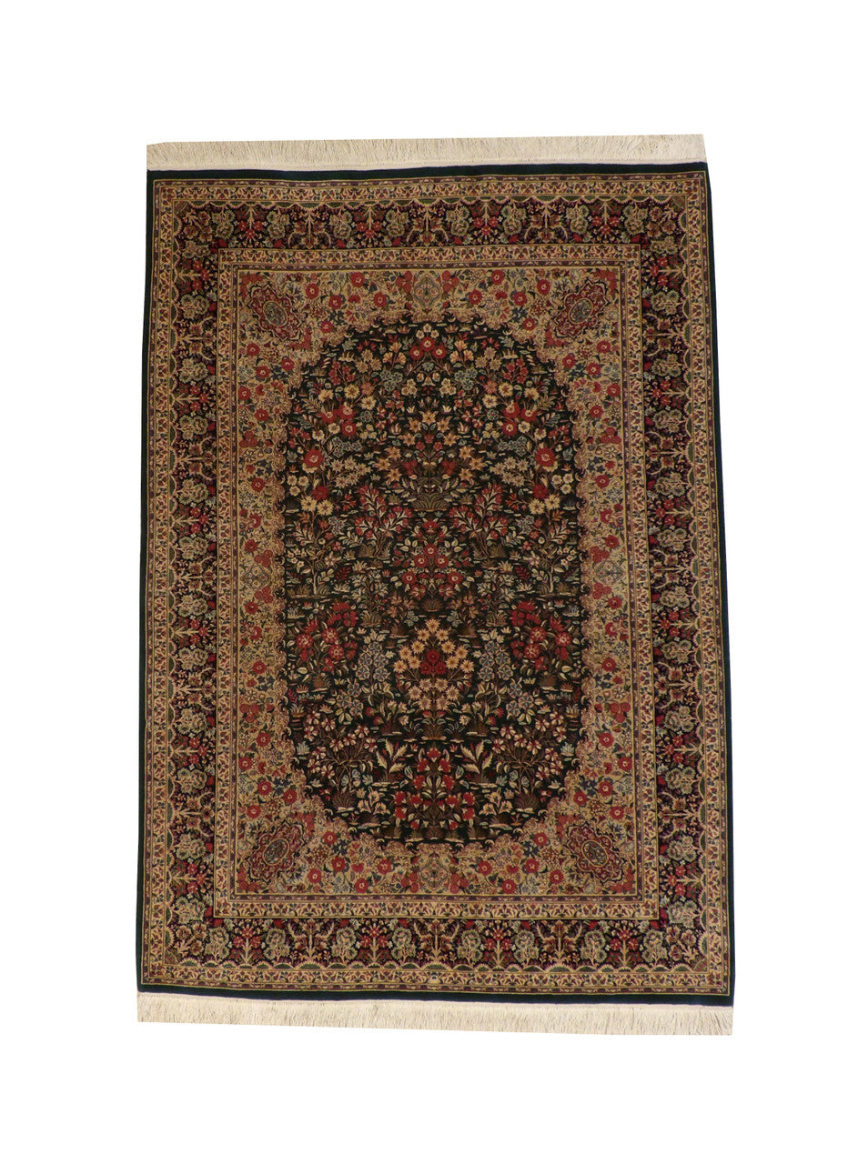 6x9 Antique Hand-Knotted Wool rug, Rug #101-3071