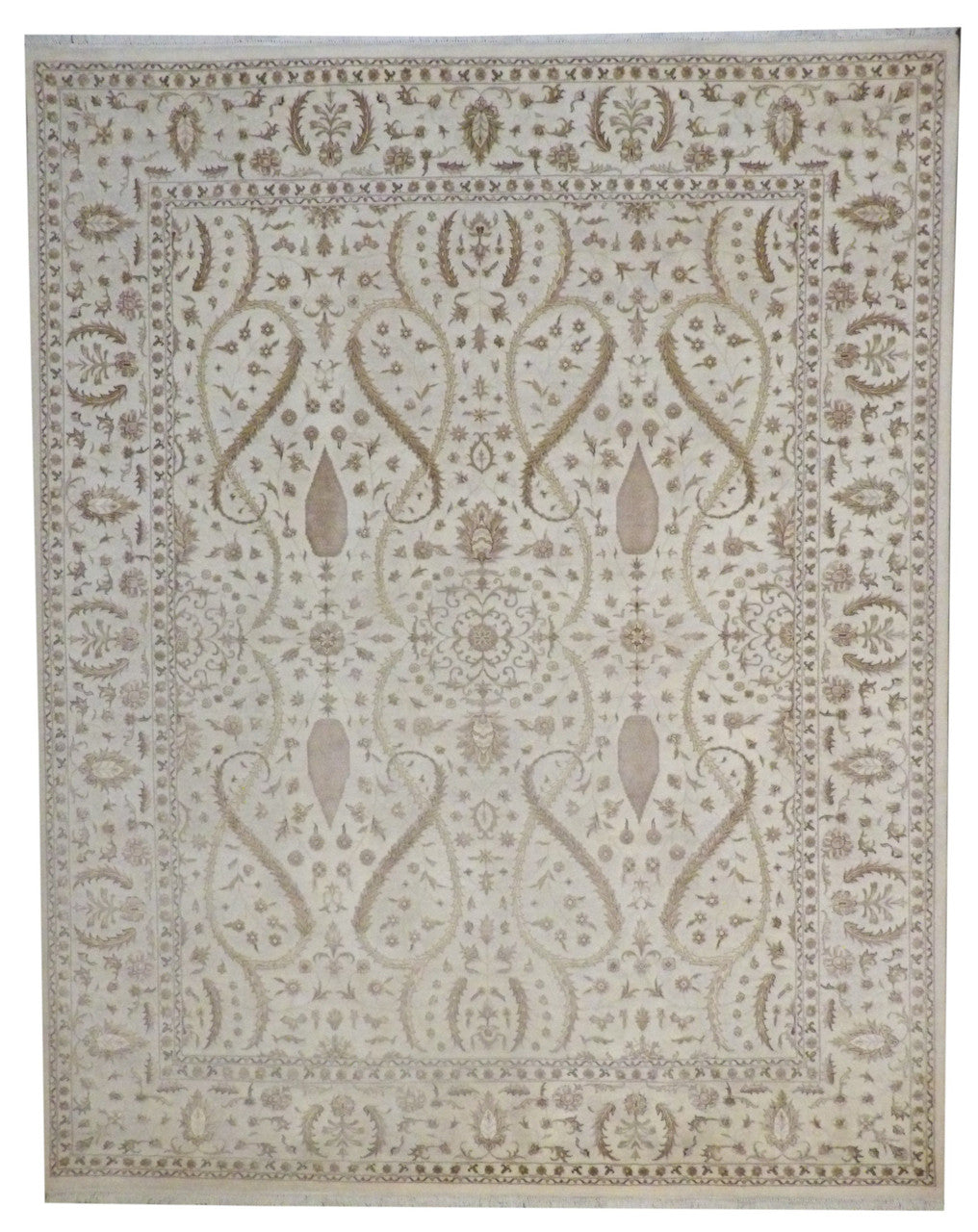 8x10 Traditional Hand-Knotted Silk rug, Rug #101-11023