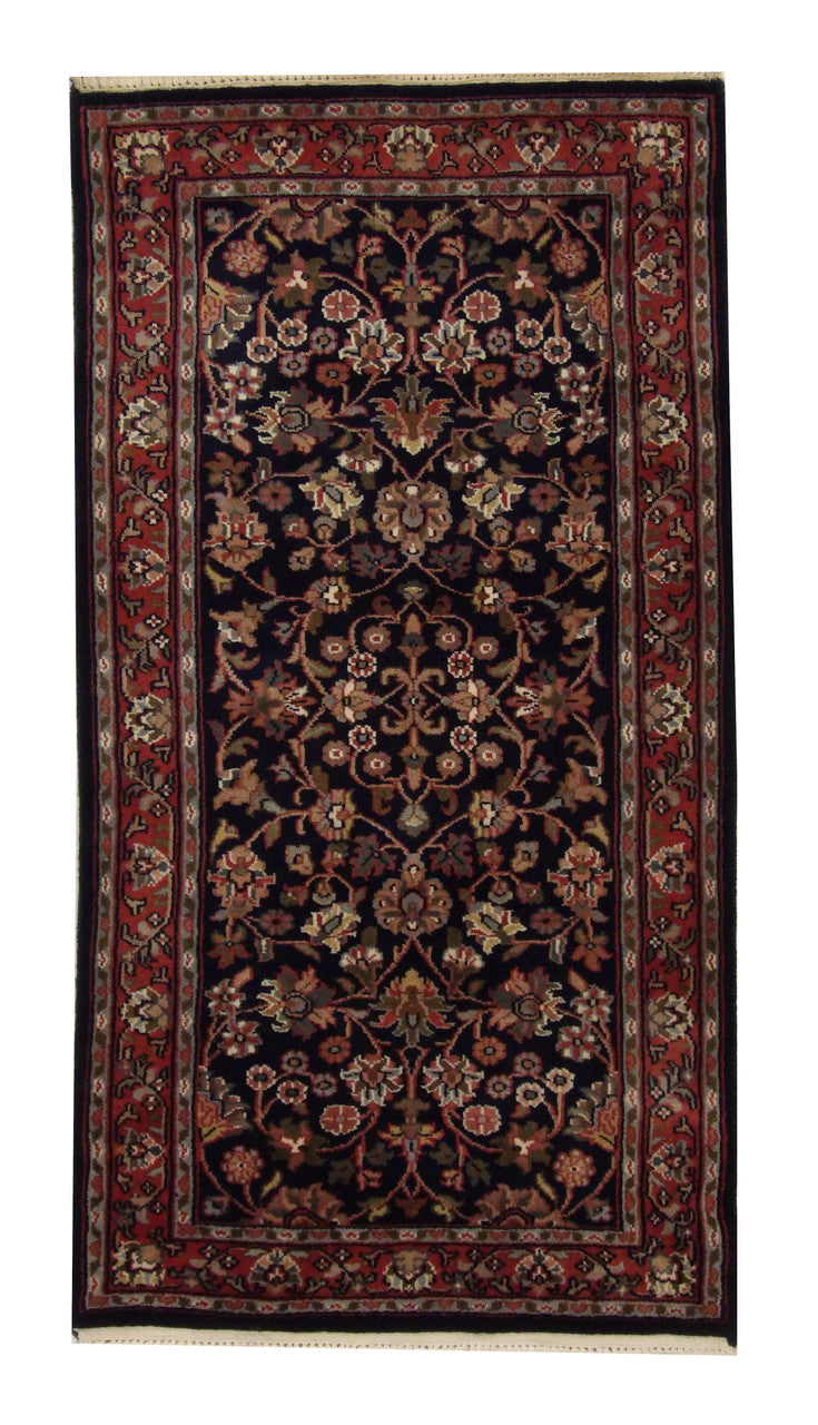 2x5 Traditional Hand-Knotted Wool rug, Rug #101-2173