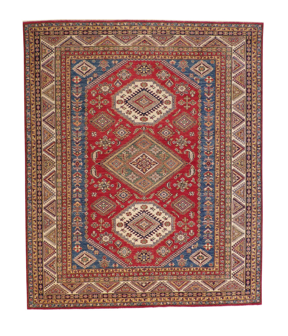 8x10 Tribal Hand-Knotted Wool rug, Rug #kl-01