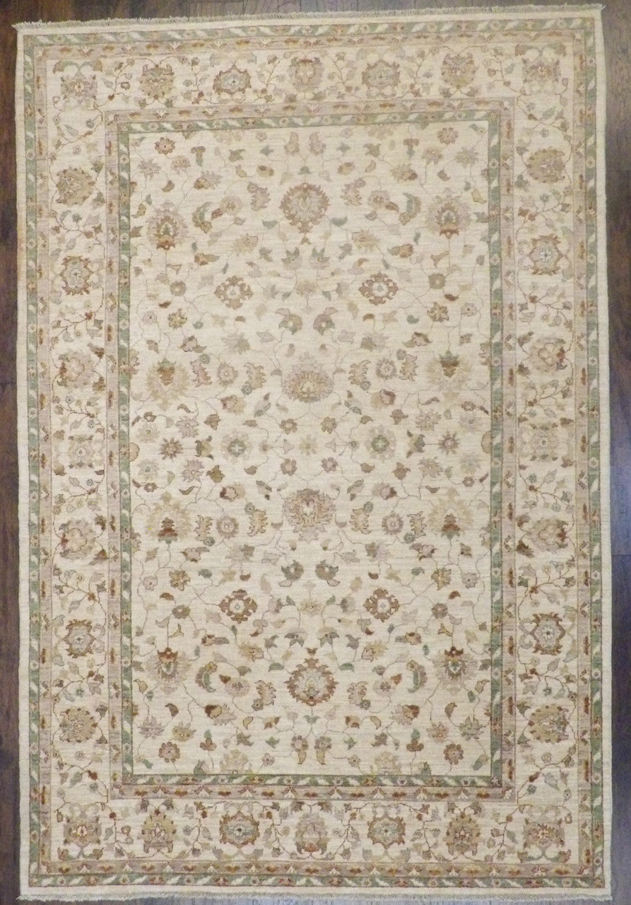 6x9 Antique Hand-Knotted Wool rug, Rug #101-888