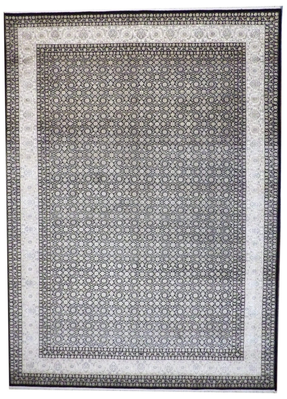 Persian Hand-Knotted Silk rug, Rug #101-11137
