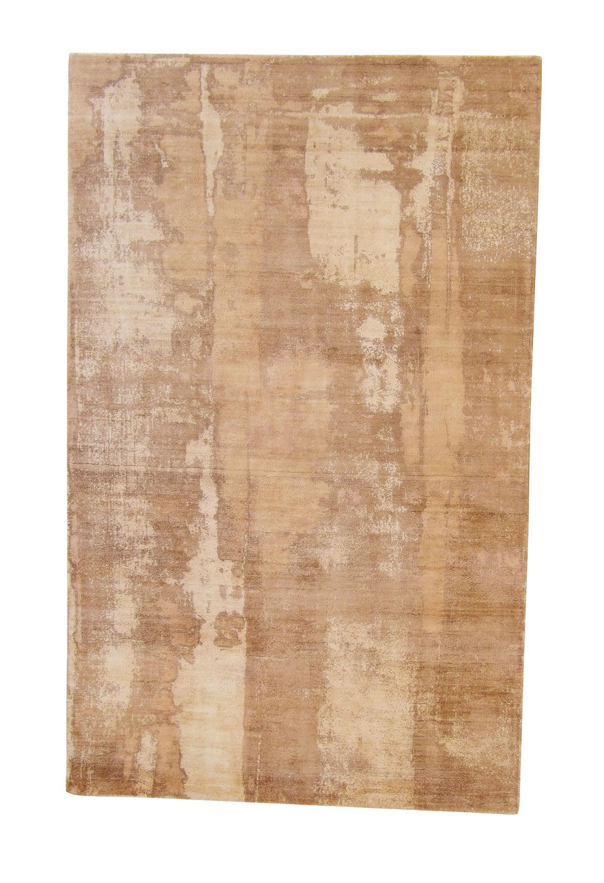 5x8 Modern Hand Loom Silk rug, Rug #101-2056