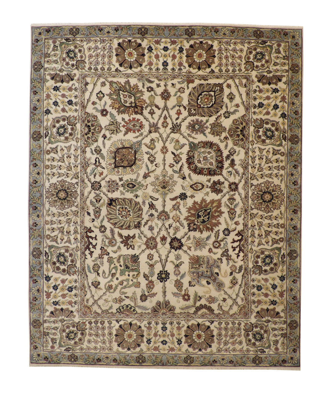8x10 Antique Hand-Knotted Wool rug, Rug #101-20200