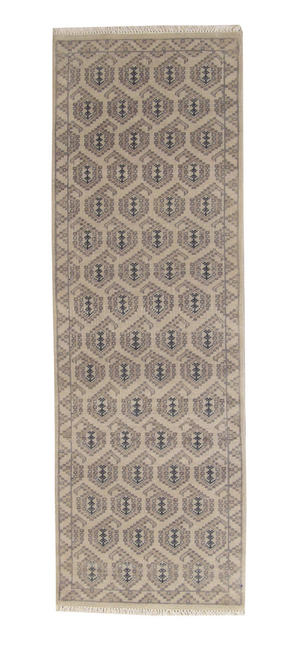 3x8 Oushak Hand-Knotted Wool rug, Rug #101-20045