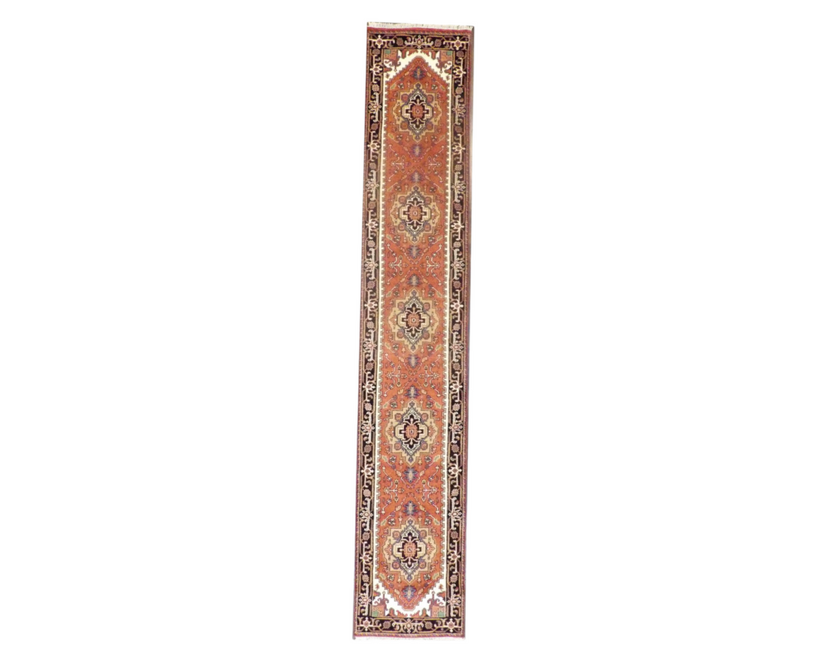 2x13 Tribal Hand-Knotted Wool rug, Rug #101-801