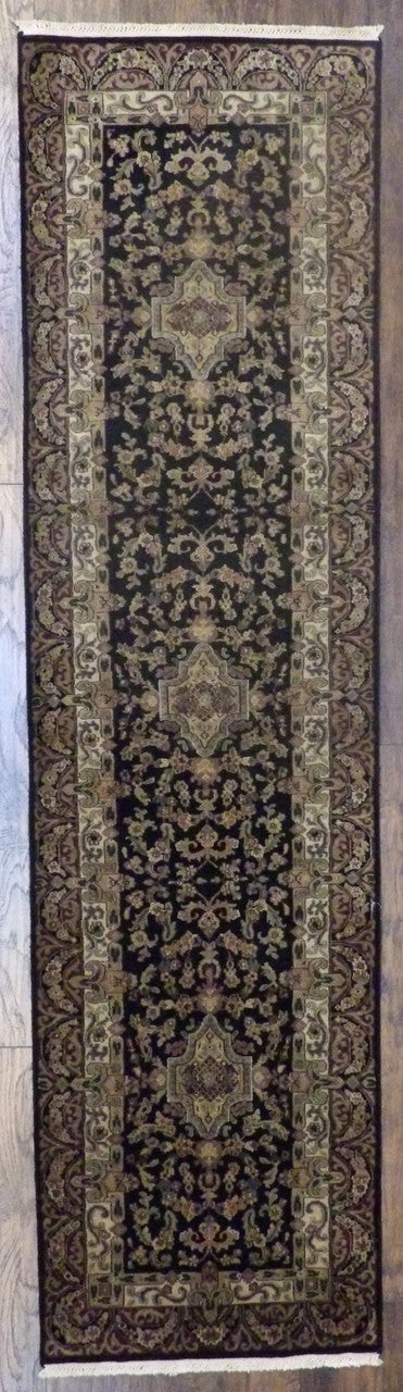 2x10 Traditional Hand-Knotted Wool rug, Rug #101-597