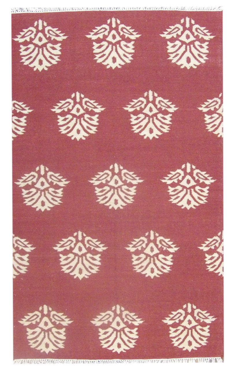 5x8 Coastal Hand-Knotted Wool rug, Rug #101-1103