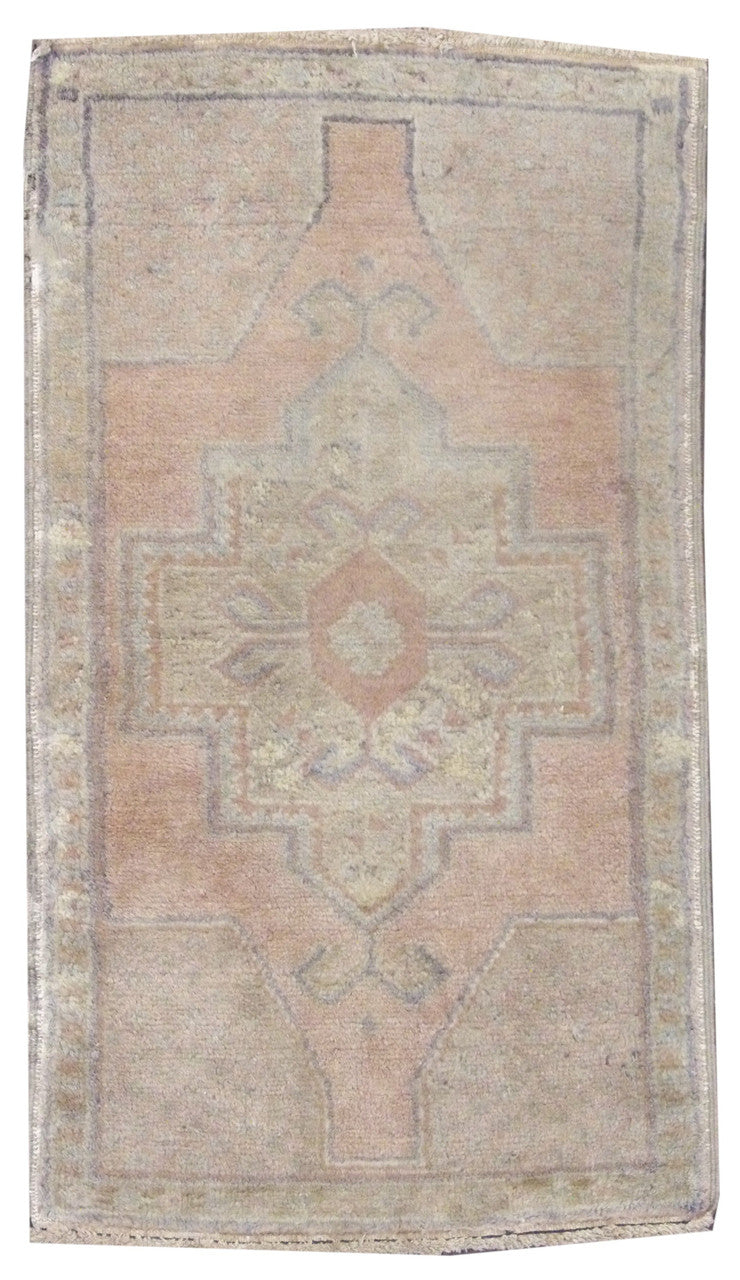 2x3 Vintage Hand-Knotted Wool rug, Rug #101-1118