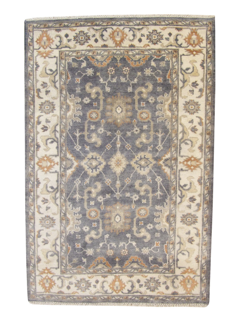 5x8 Oushak Hand-Knotted Wool rug, Rug #101-20341