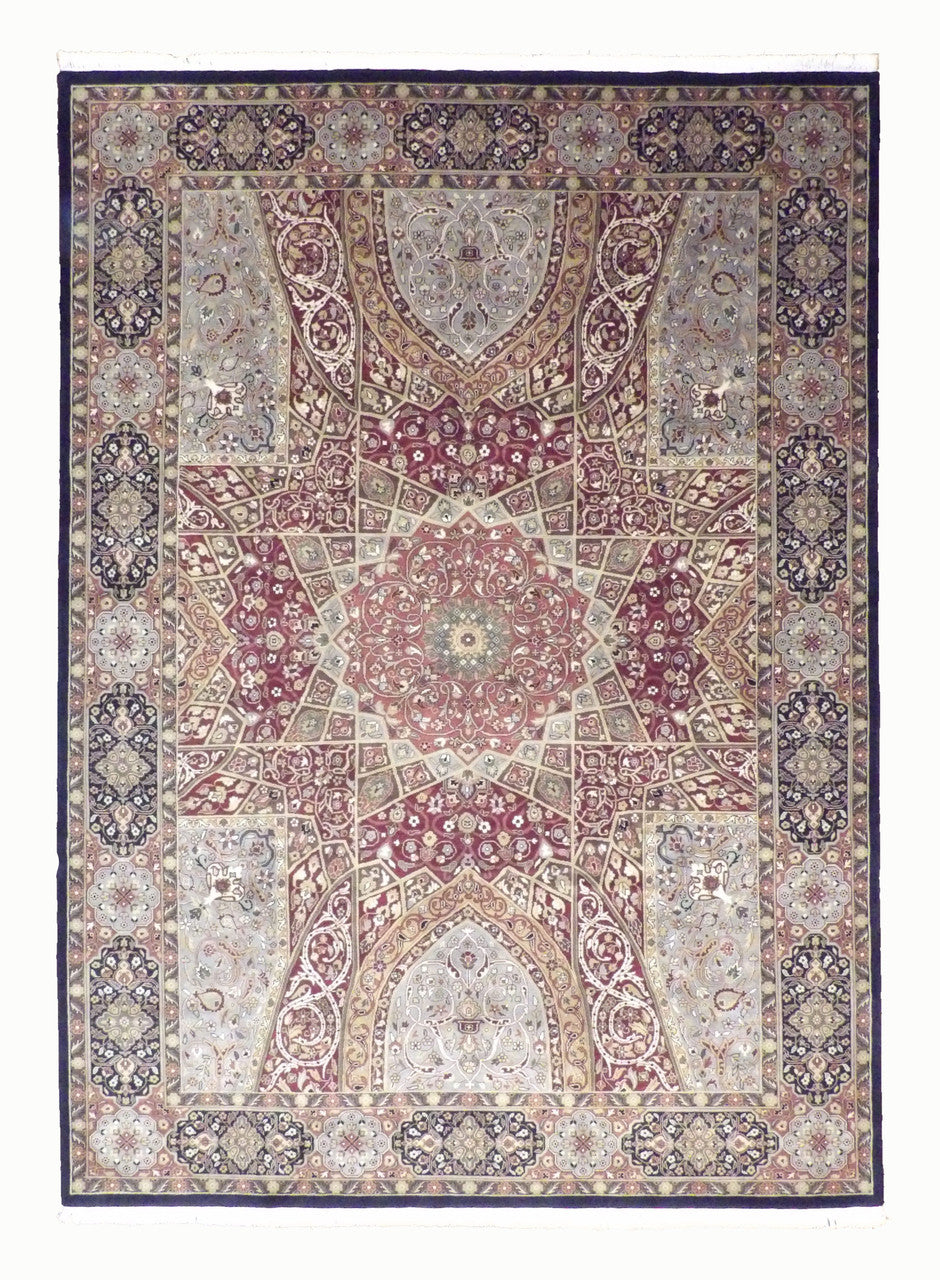 10x14 Traditional Hand-Knotted Wool rug, Rug #101-383