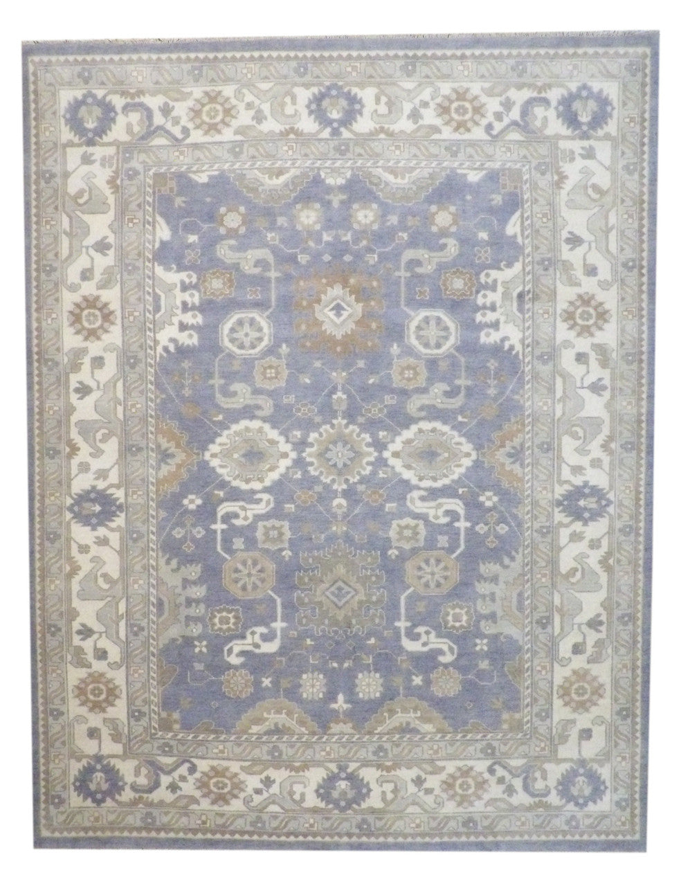 Oushak Hand-Knotted Wool rug, Rug #101-11404