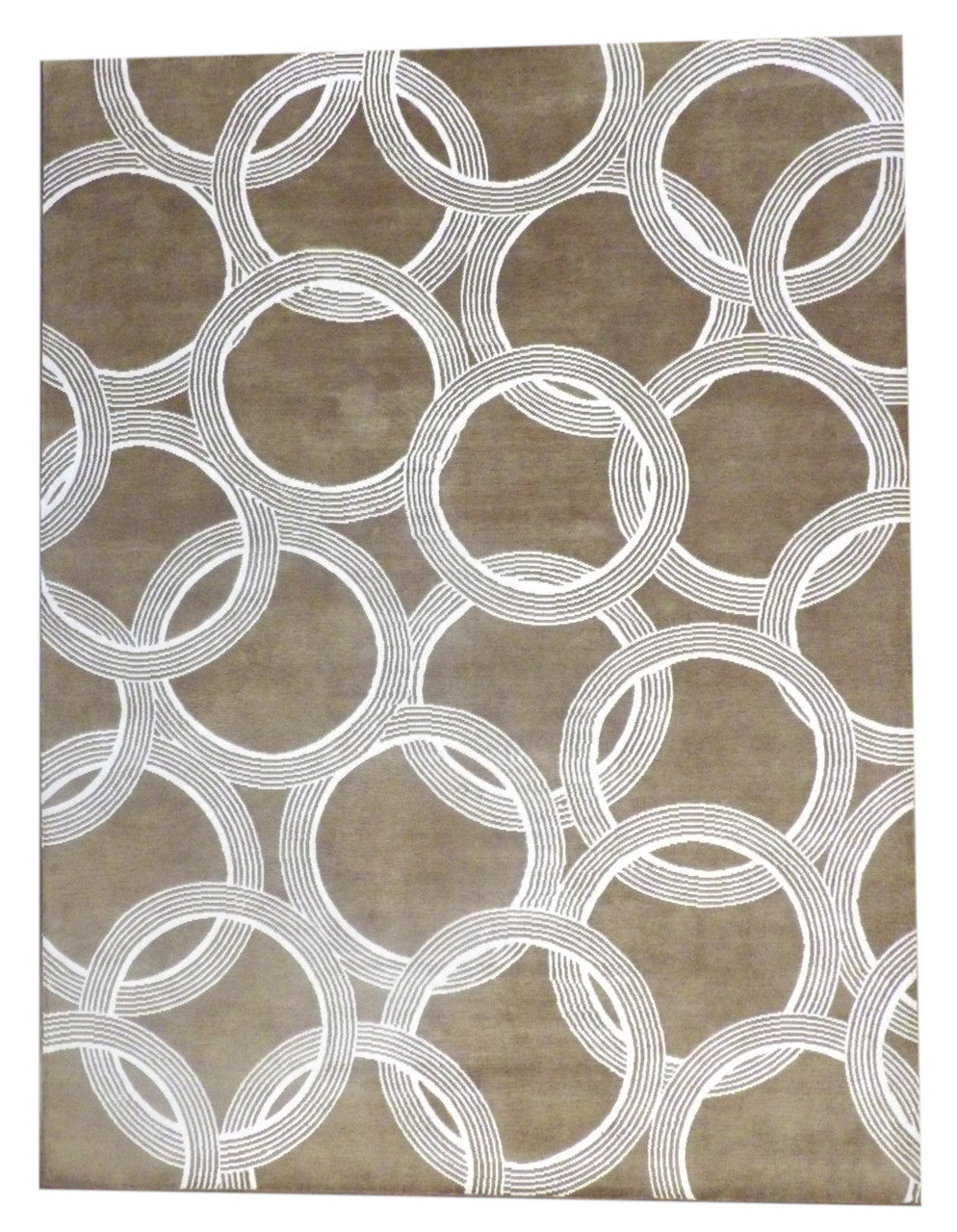 9x12 Modern Hand-Knotted Silk rug, Rug #101-761