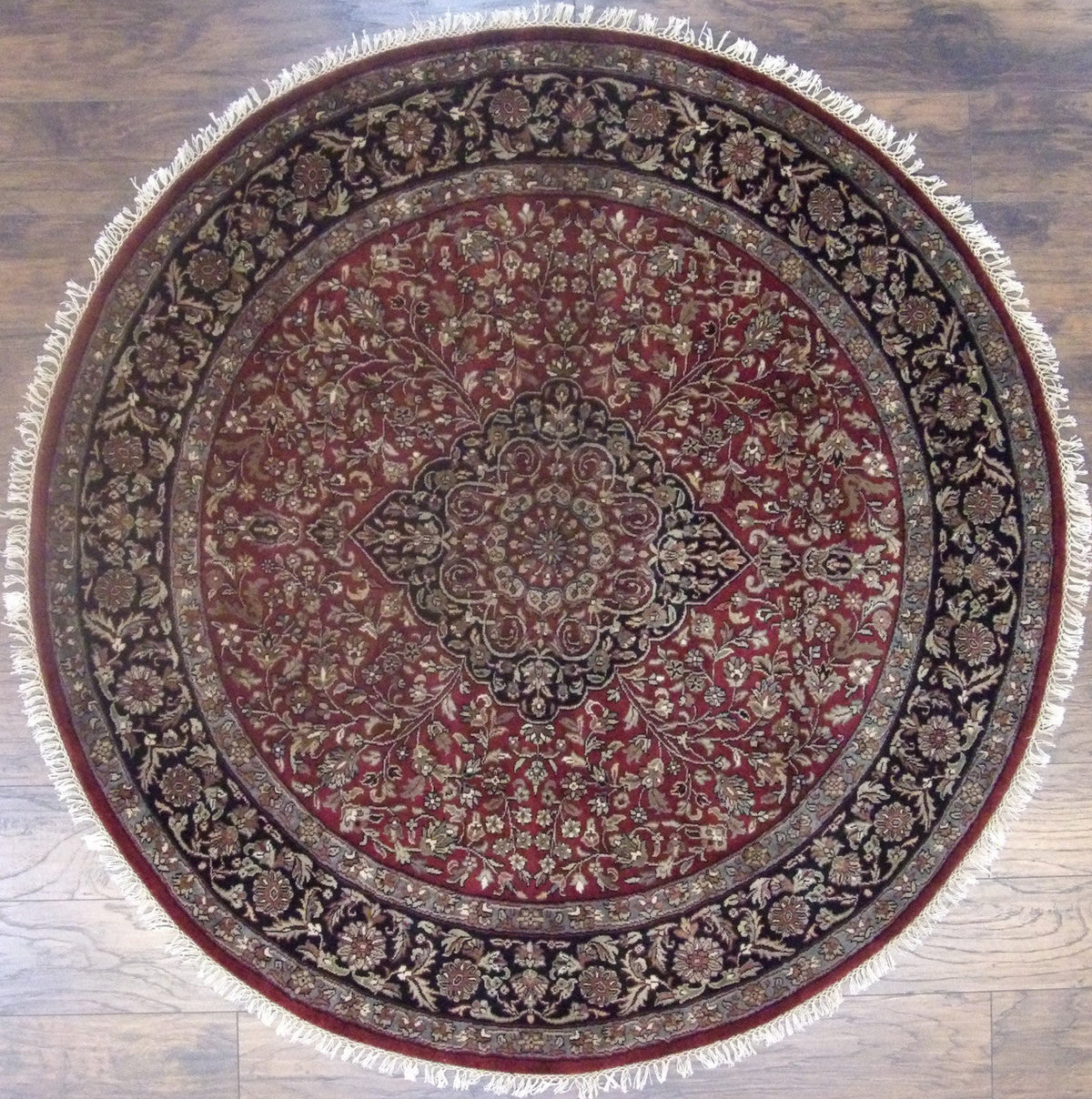 6x6 Traditional Hand-Knotted Wool rug, Rug #101-456