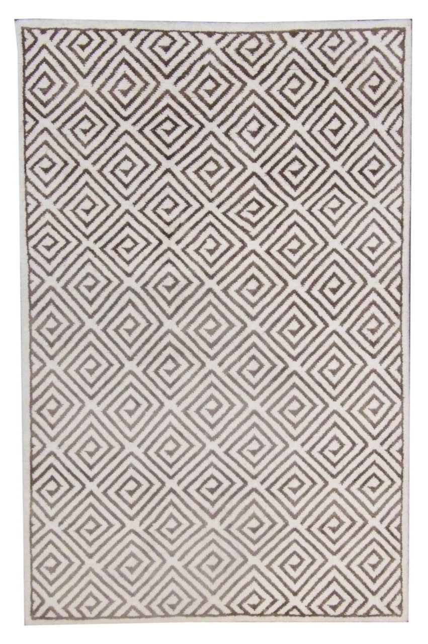 5x8 Moroccan Hand-Knotted Wool rug, Rug #101-835