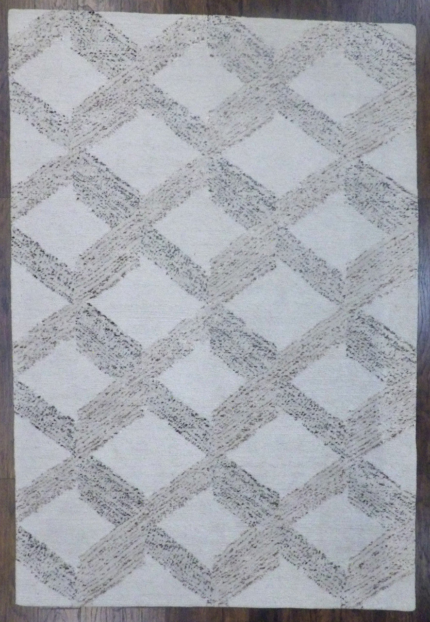 6x9 Modern Hand-Knotted Wool rug, Rug #101-11156