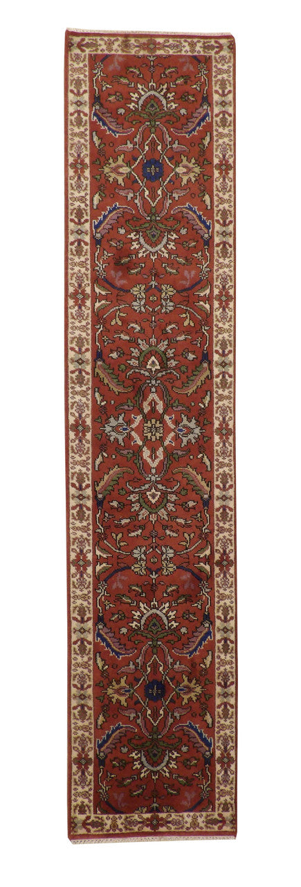 2x12 Tribal Hand-Knotted Wool rug, Rug #101-20289