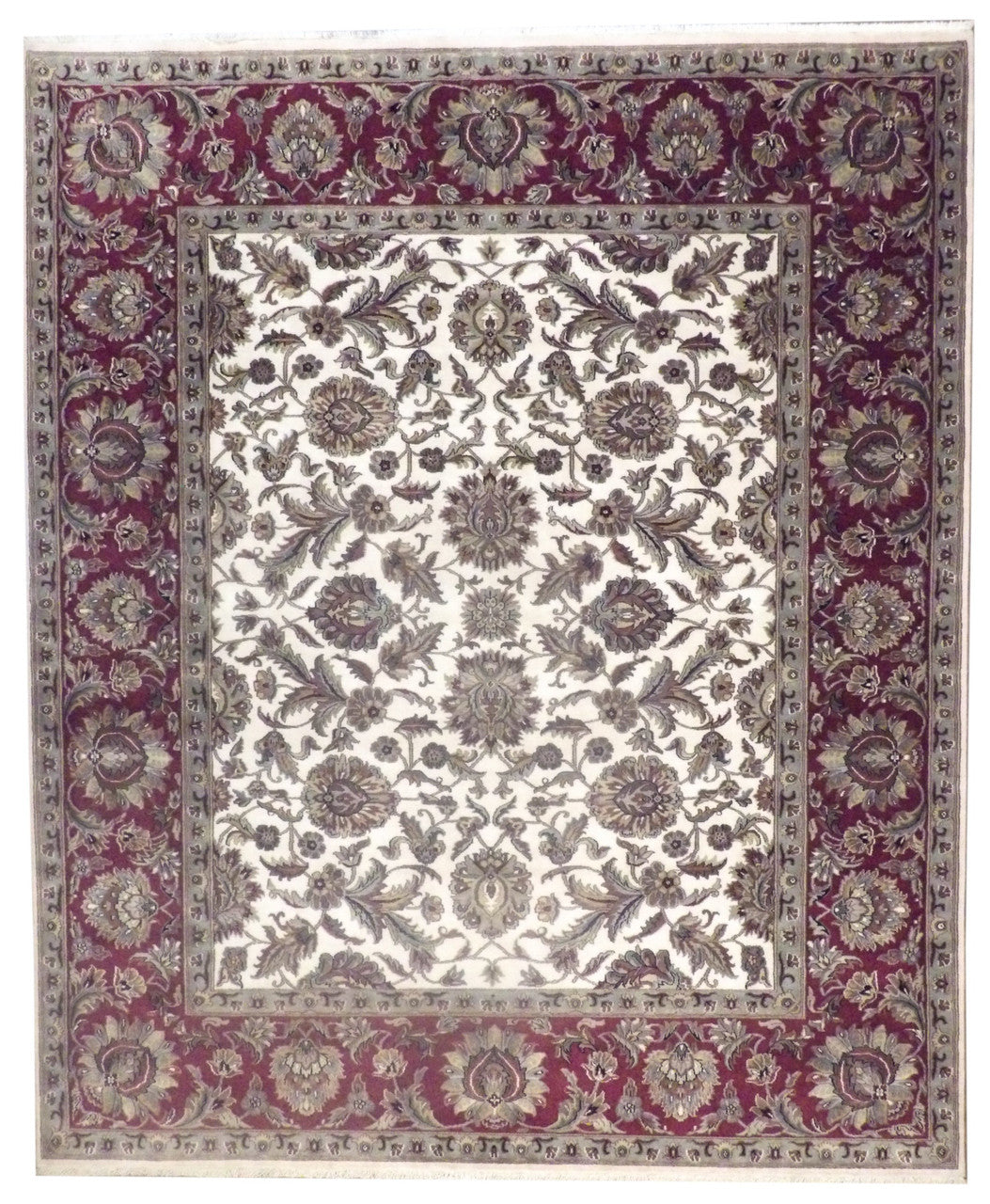 8x10 Traditional Hand-Knotted Wool rug, Rug #101-11026