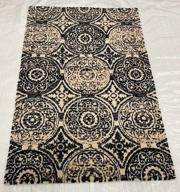 3x5 Transitional Hand-Knotted Wool rug, Rug #EB-16