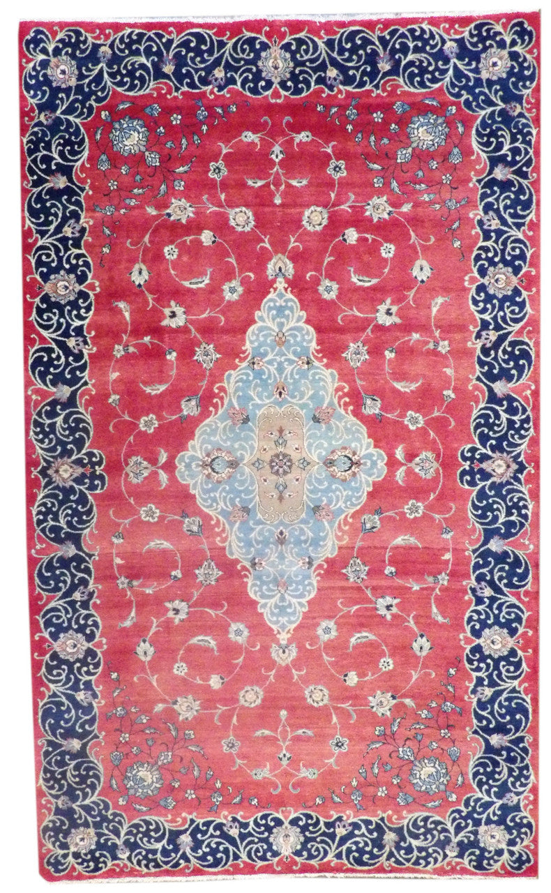 7x10 Traditional Hand-Knotted Wool rug, Rug #101-1044