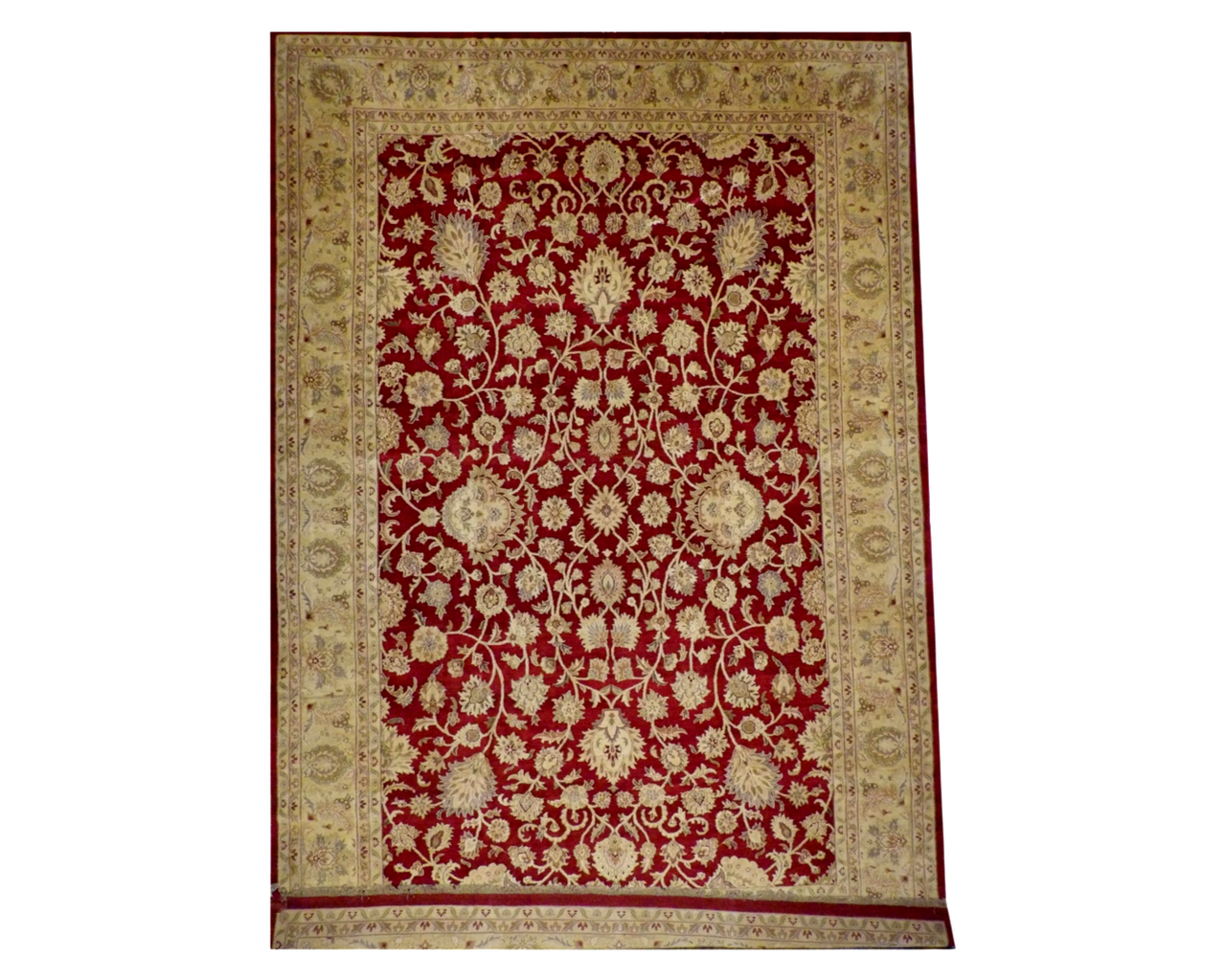 14x20 Antique Hand-Knotted Wool rug, Rug #101-1145