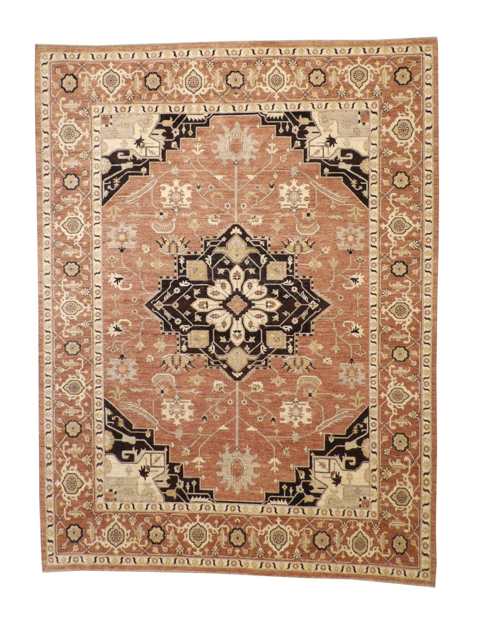 9x12 Antique Hand-Knotted Wool rug, Rug #101-5111
