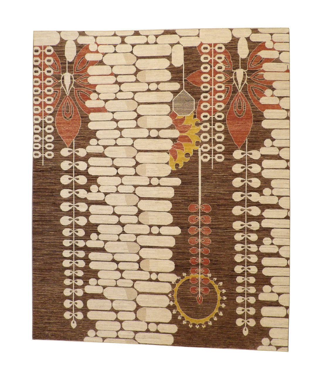 8x10 Tribal Hand-Knotted Wool rug, Rug #101-5101