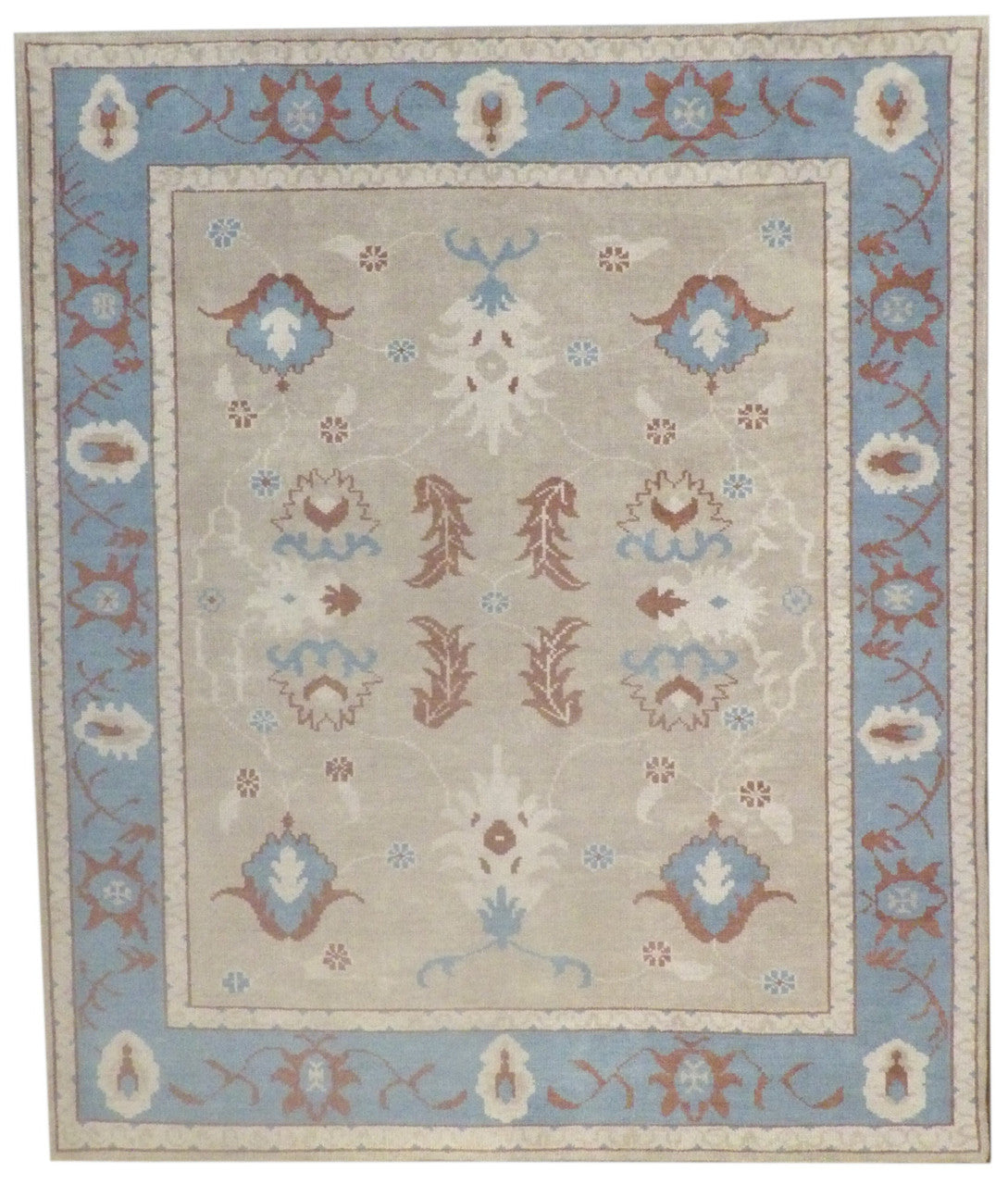 8x10 Oushak Hand-Knotted Wool rug, Rug #101-977