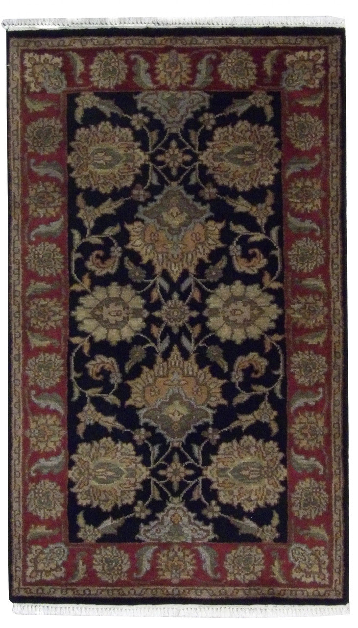 3x5 Traditional Hand-Knotted Wool rug, Rug #101-110
